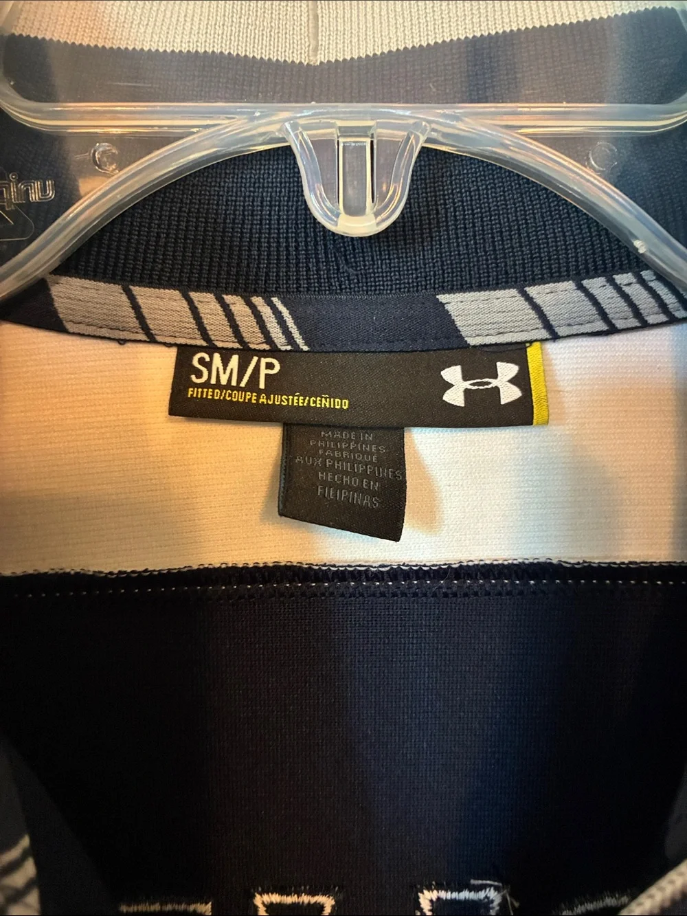 Under Armour Navy and White Tottenham Track Jacket